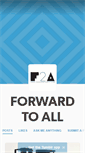 Mobile Screenshot of forwardtoall.tumblr.com
