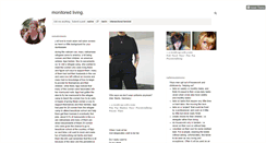 Desktop Screenshot of monitoredliving.tumblr.com
