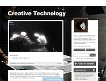 Tablet Screenshot of creativetechnologysalford.tumblr.com