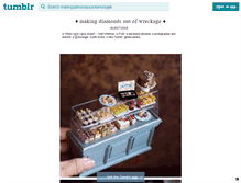Tablet Screenshot of makingdiamondsoutofwreckage.tumblr.com