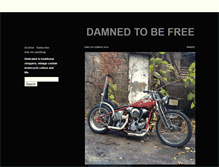 Tablet Screenshot of damnedtobefree.tumblr.com