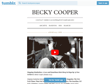 Tablet Screenshot of beckyanncooper.tumblr.com