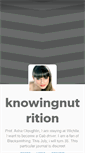 Mobile Screenshot of knowingnutrition.tumblr.com