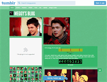 Tablet Screenshot of meggysnow.tumblr.com