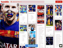Tablet Screenshot of fcb-barcelona.tumblr.com