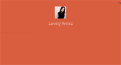 Desktop Screenshot of lovelyweisz.tumblr.com