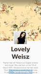 Mobile Screenshot of lovelyweisz.tumblr.com