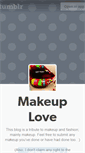 Mobile Screenshot of makeup-.tumblr.com