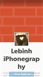 Mobile Screenshot of lebinh-photography.tumblr.com