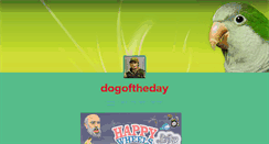 Desktop Screenshot of dogoftheday.tumblr.com
