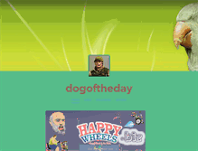 Tablet Screenshot of dogoftheday.tumblr.com