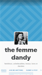 Mobile Screenshot of femmedandy.tumblr.com