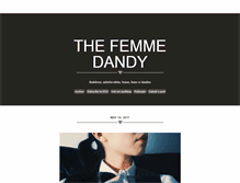 Tablet Screenshot of femmedandy.tumblr.com