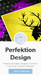 Mobile Screenshot of perfektiondesign.tumblr.com
