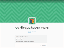 Tablet Screenshot of earthquakesonmars.tumblr.com