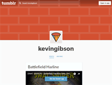 Tablet Screenshot of kevingibson.tumblr.com