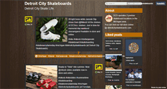 Desktop Screenshot of detroitcityskateboards.tumblr.com