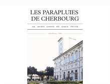 Tablet Screenshot of lesparapluiesdecherbourg.tumblr.com