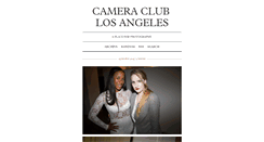 Desktop Screenshot of cameraclublosangeles.tumblr.com