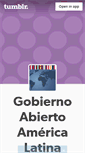 Mobile Screenshot of gobabierto.tumblr.com