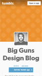 Mobile Screenshot of bigguns.tumblr.com