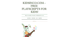 Desktop Screenshot of kidsinco.tumblr.com