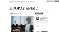 Desktop Screenshot of hooray-anime.tumblr.com