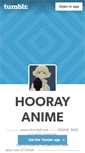 Mobile Screenshot of hooray-anime.tumblr.com