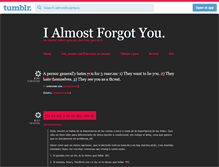 Tablet Screenshot of ialmostforgotyou.tumblr.com