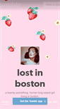 Mobile Screenshot of lost-in-boston.tumblr.com