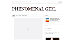 Desktop Screenshot of girlphenom.tumblr.com