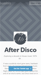 Mobile Screenshot of afterdisco.tumblr.com