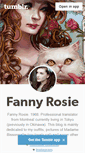 Mobile Screenshot of fannyrosie.tumblr.com