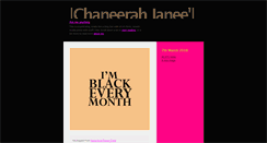 Desktop Screenshot of chaneerah-janee.tumblr.com