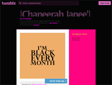 Tablet Screenshot of chaneerah-janee.tumblr.com