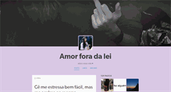 Desktop Screenshot of amor-foradalei.tumblr.com