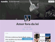 Tablet Screenshot of amor-foradalei.tumblr.com