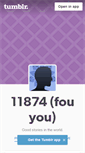 Mobile Screenshot of 11874.tumblr.com