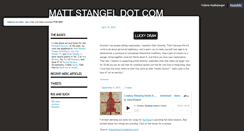 Desktop Screenshot of mattstangel.tumblr.com
