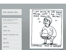 Tablet Screenshot of eat-sweat-live.tumblr.com