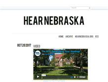 Tablet Screenshot of hearnebraska.tumblr.com