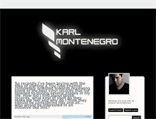 Tablet Screenshot of karlmontenegro.tumblr.com