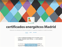 Tablet Screenshot of certificacionenergeticamadrid.tumblr.com