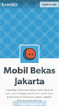 Mobile Screenshot of mobilbekasjakarta.tumblr.com