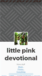 Mobile Screenshot of littlepinkdevotional.tumblr.com