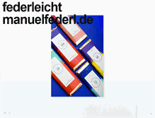 Tablet Screenshot of federleicht.tumblr.com