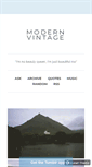 Mobile Screenshot of modern-vintage.tumblr.com