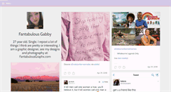 Desktop Screenshot of fantabulousgabby.tumblr.com