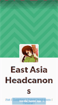 Mobile Screenshot of eastasiaheadcanons.tumblr.com