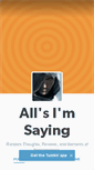 Mobile Screenshot of allsimsaying.tumblr.com